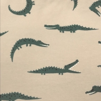 Jersey digital | Animals | Krokodil hellbeige